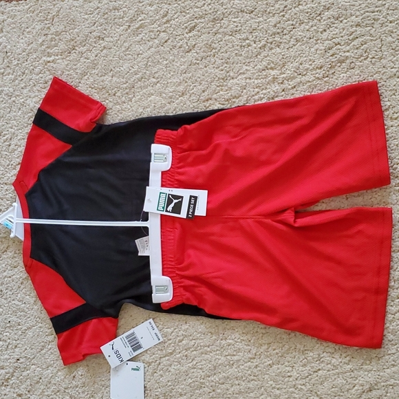 Puma Matching Sets Nwt Boys Puma Activewear 2piece Short Set Poshmark